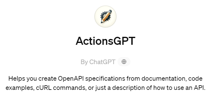Figure 9‑6 ActionsGPT