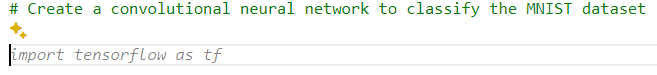 Figure 10β15 Autocomplete based on a comment