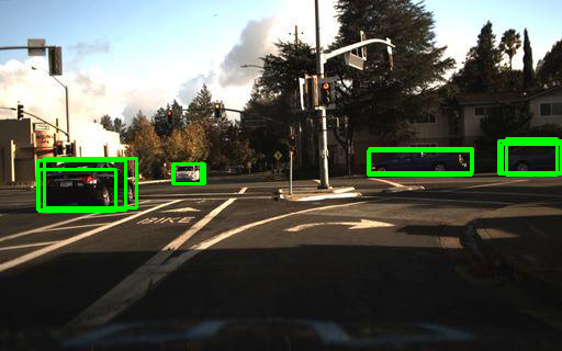 Figure 7‑4 Better bounding boxes for cars